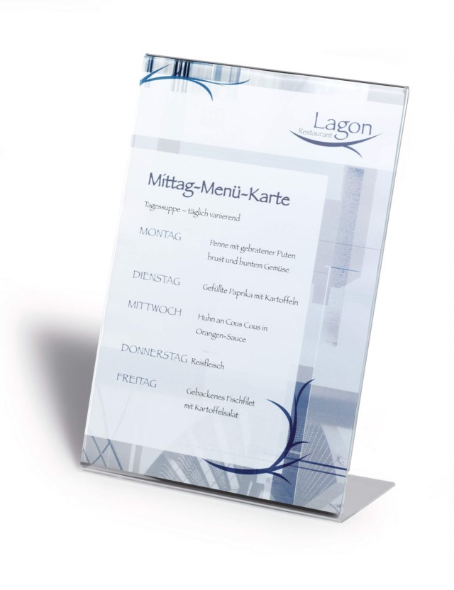 Broschyrhållare A4 - 1