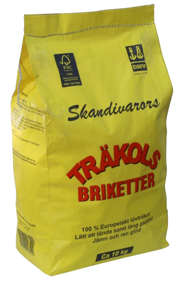 Grillbriketter 10 kg - 10kg - 1