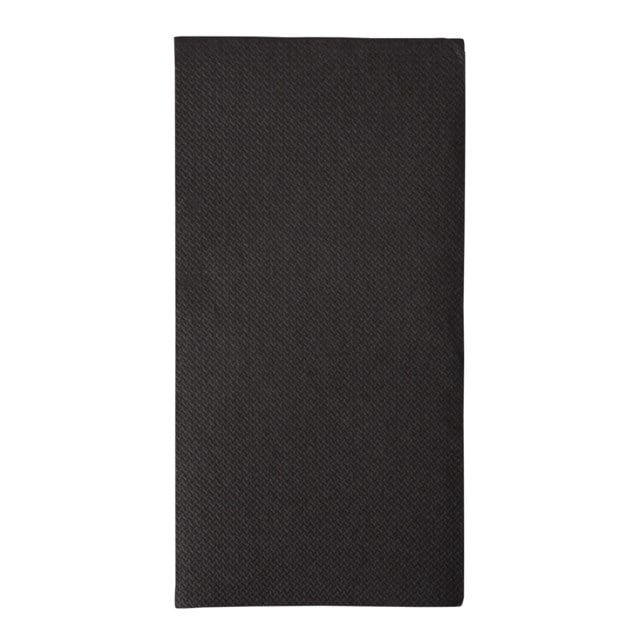 Servett Premium 1/8 40x40 cm svart 50st/fp - 400x400mm - 1
