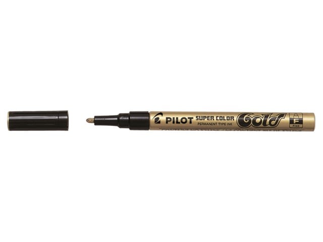 Märkpenna Pilot Fin guld - 1