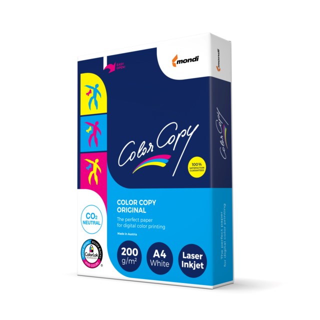 Papper Color Copy A4 200g 250ark/fp - 50x70cm - 1