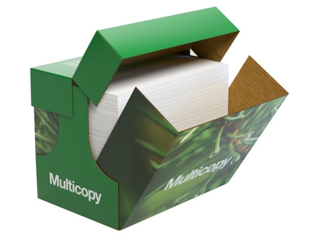 Kopieringspapper Multicopy A4 OH 80g Xpressbox 2500ark/krt - A4 - 1