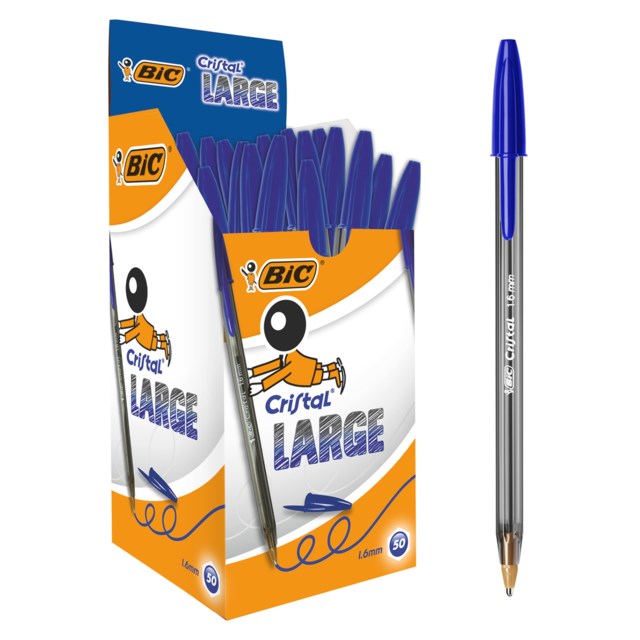 Kulpenna Bic Cristal L blå - 1