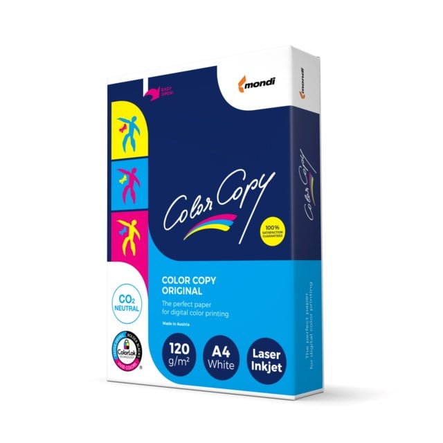 Papper Color Copy A4 120g 250ark/fp - 50x70cm - 1