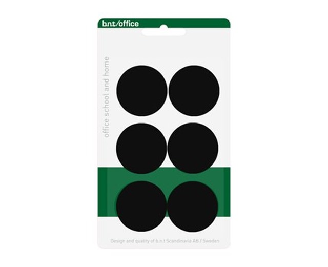 Magnet 30mm svart 6st/fp - 30mm - 1