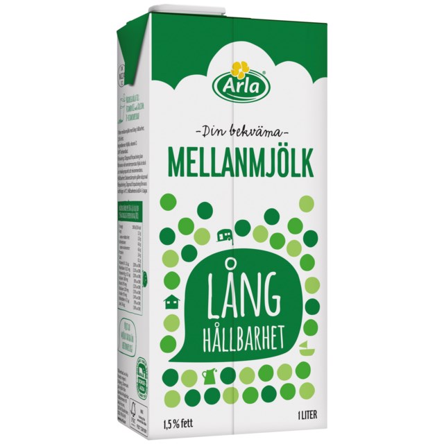 Mjölk Lång Hållbarhet Arla 1L - 1L - 1