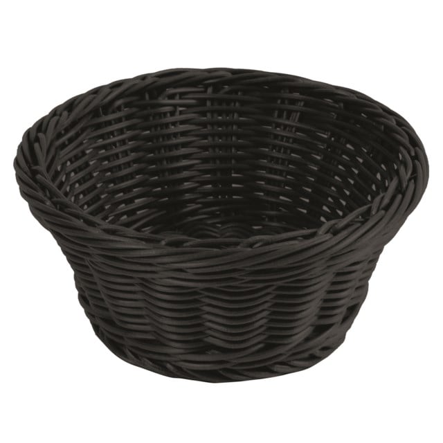 Brödkorg rund 18,5 cm svart - 185mm - 1