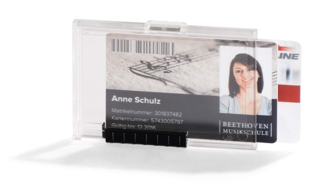 Korthållare PUSHBOX DUO utan fäste 10st - 1