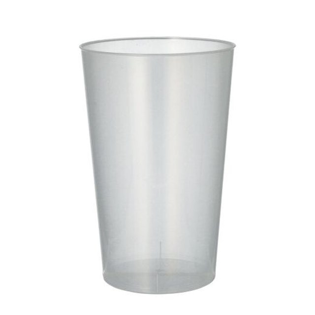Plastglas 50cl "reuse" 30st/fp - 50cl - 1