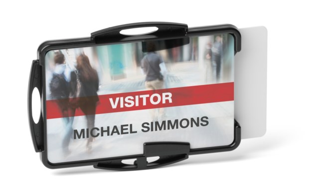 Korthållare dubbel 10st/fp - 54x85mm - 1