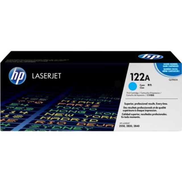 Lasertoner Hp 122A Cyan - 1