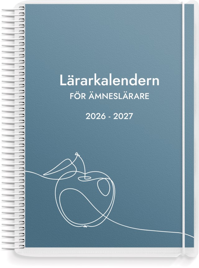 Almanacka 1252 Lärarkalendern Ämneslärare 26/27 - A5 - 1