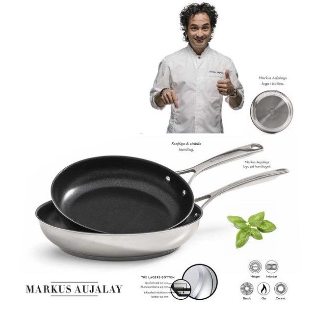 Stekpanneset Markus Aujalay 24+28cm - 1