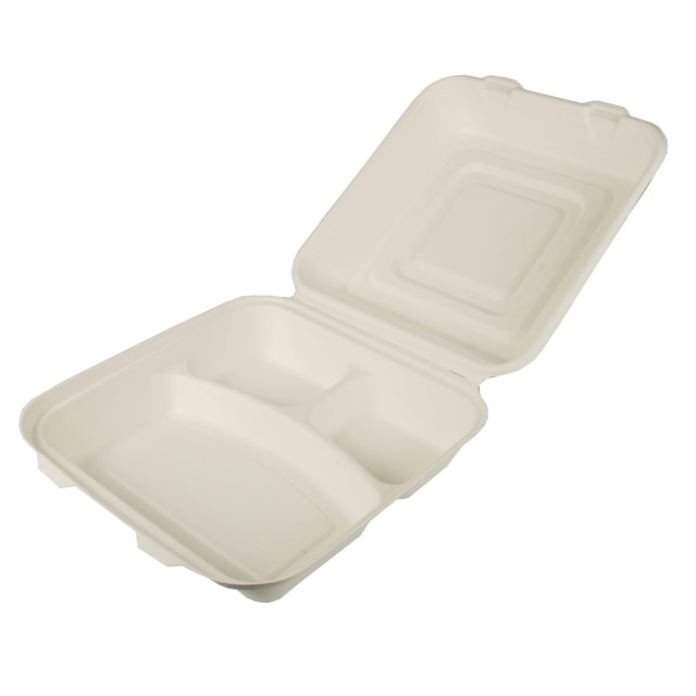 Matlådor Papstar bagasse 3-delad 300/fp - 1