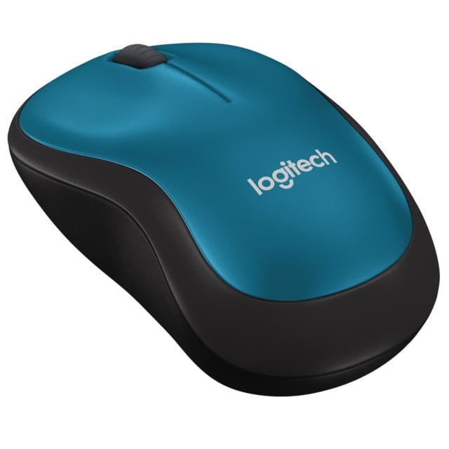 Mus Logitech M185 blå trådlös - 1