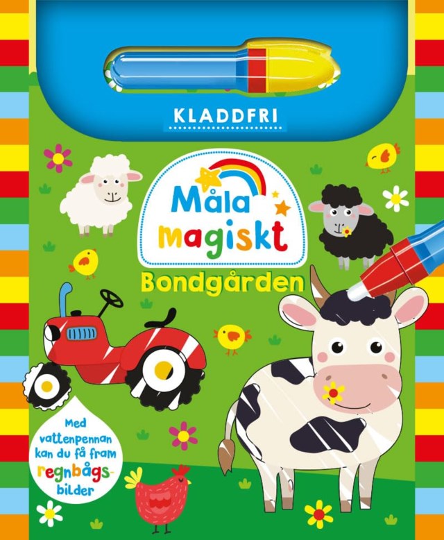 Målarbok Måla magiskt: bondgården - 1