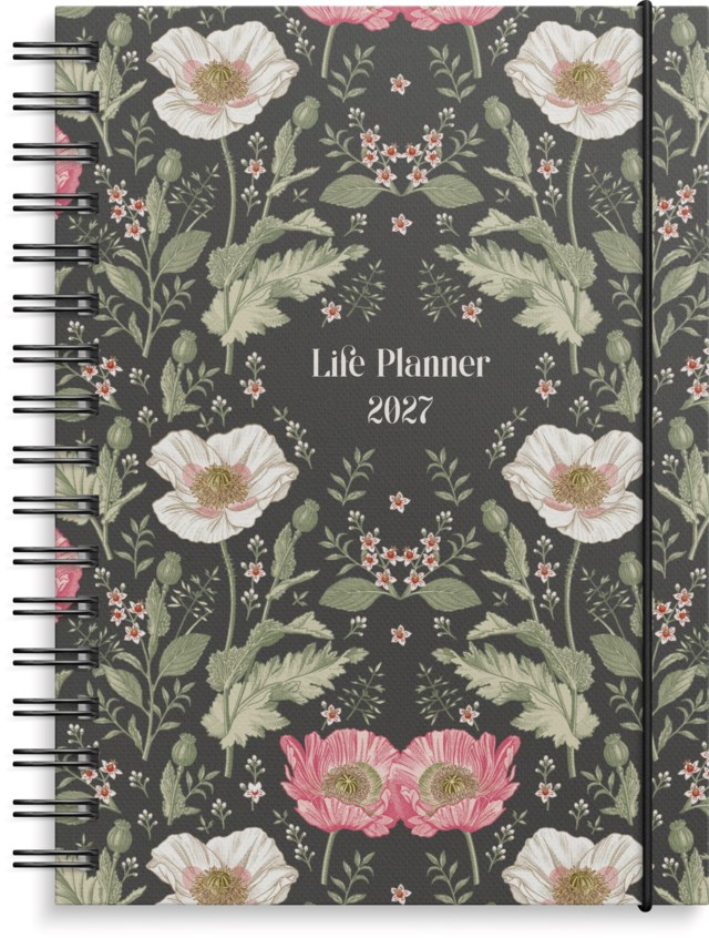 Almanacka Burde Life Planner Floral - 1