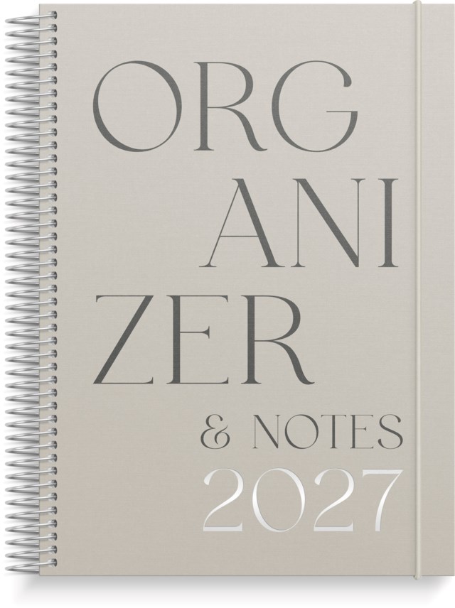 Almanacka Burde Organizer & Notes stående - 1