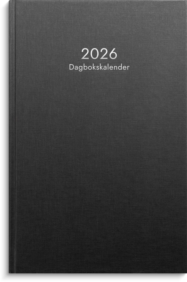 Almanacka Burde Dagbokskalender svart - 1