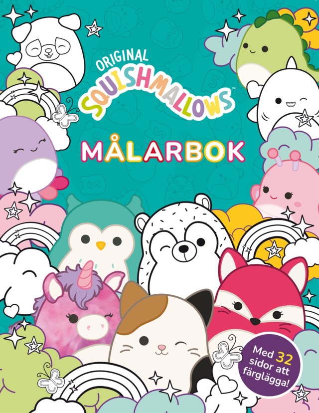 Målarbok Squishmallows - 1