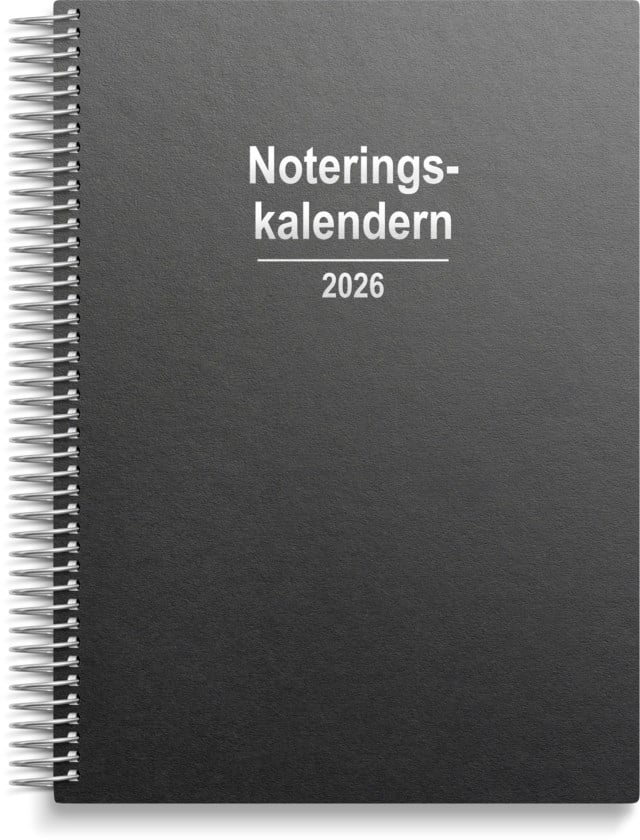 Almanacka Burde Noteringskalendern refill - 1