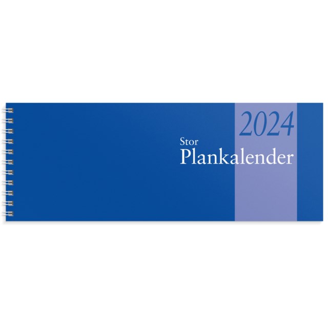 Almanacka Burde Stor Plankalender spiralbunden - 1