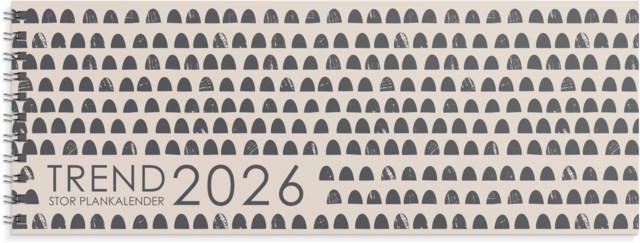 Almanacka Burde Stor Plankalender Trend - 1