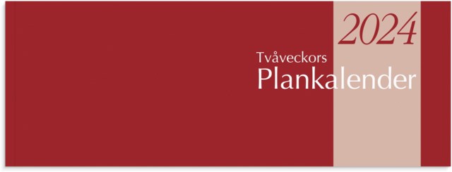 Almanacka Burde Tvåveckors Plankalender - 1