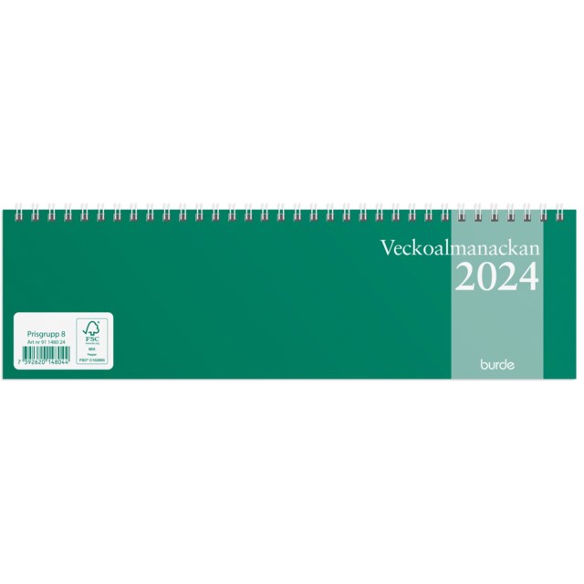 Almanacka Burde Veckoalmanackan - 1
