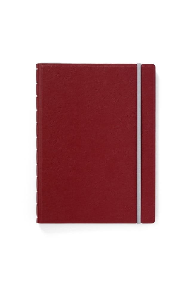 Skrivbok Filofax Notebook A5 burgundy - A5 - 1