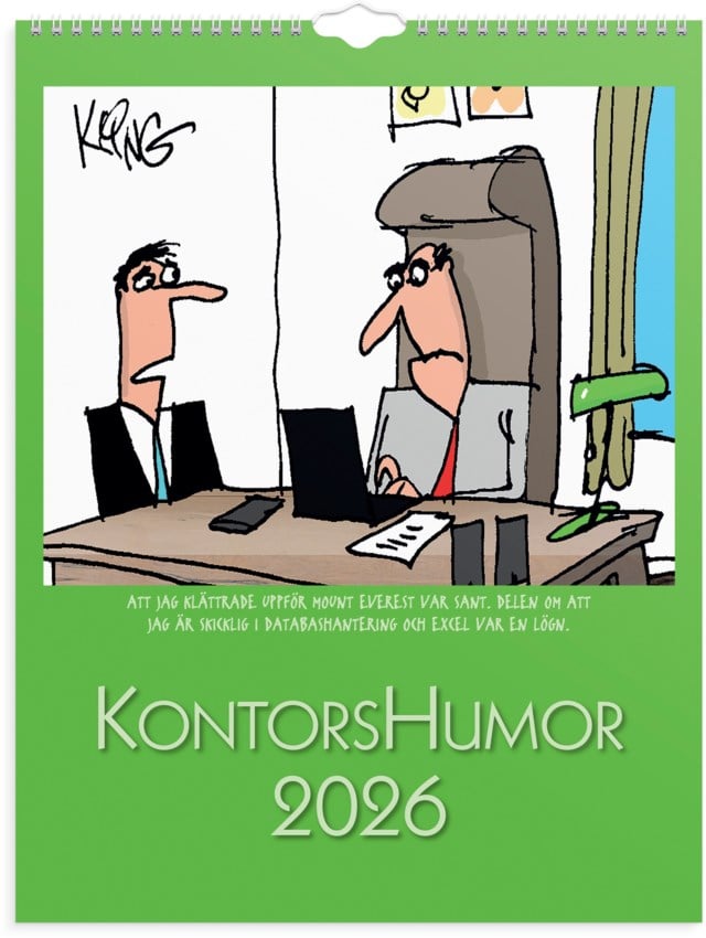 Almanacka Burde Väggkalender Kontorshumor - 1