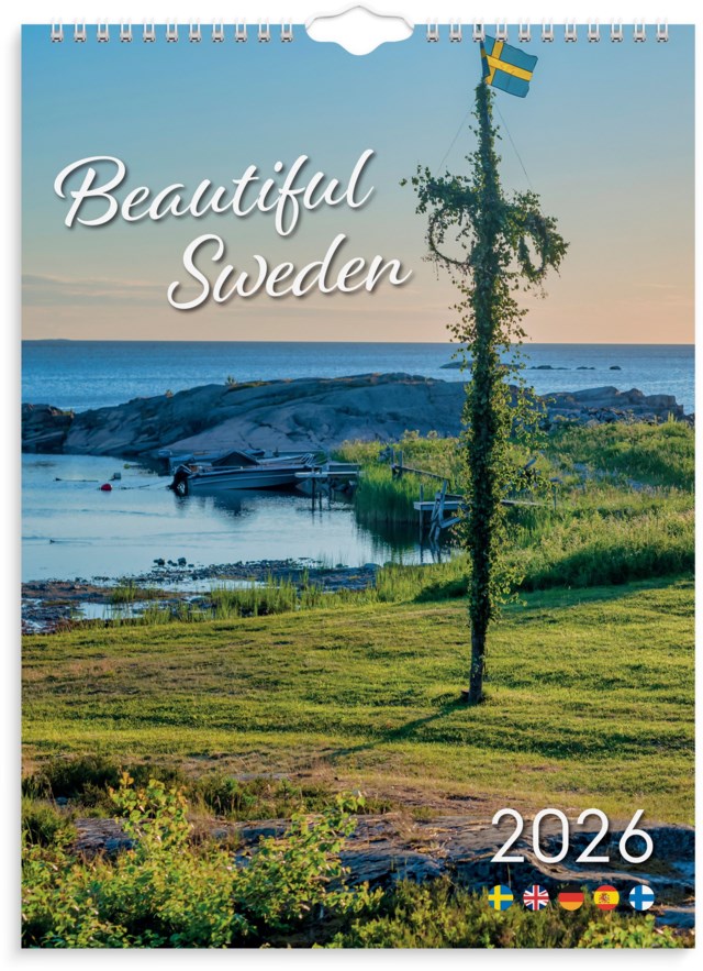 Almanacka Burde Väggkalender Beautiful Sweden - 1