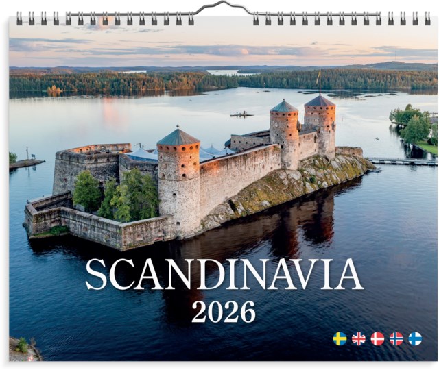 Almanacka Burde Väggkalender Scandinavia - 1