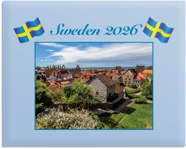 Almanacka Burde Väggkalender Sweden med kuvert - 1