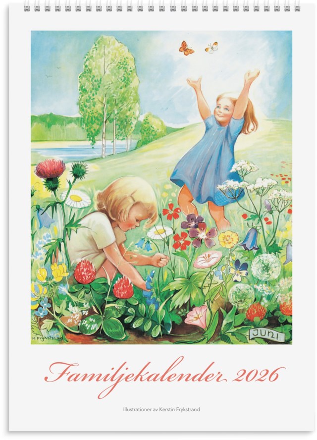 Almanacka Burde Vägg Familjekalender Kerstin Frykstrand - 1