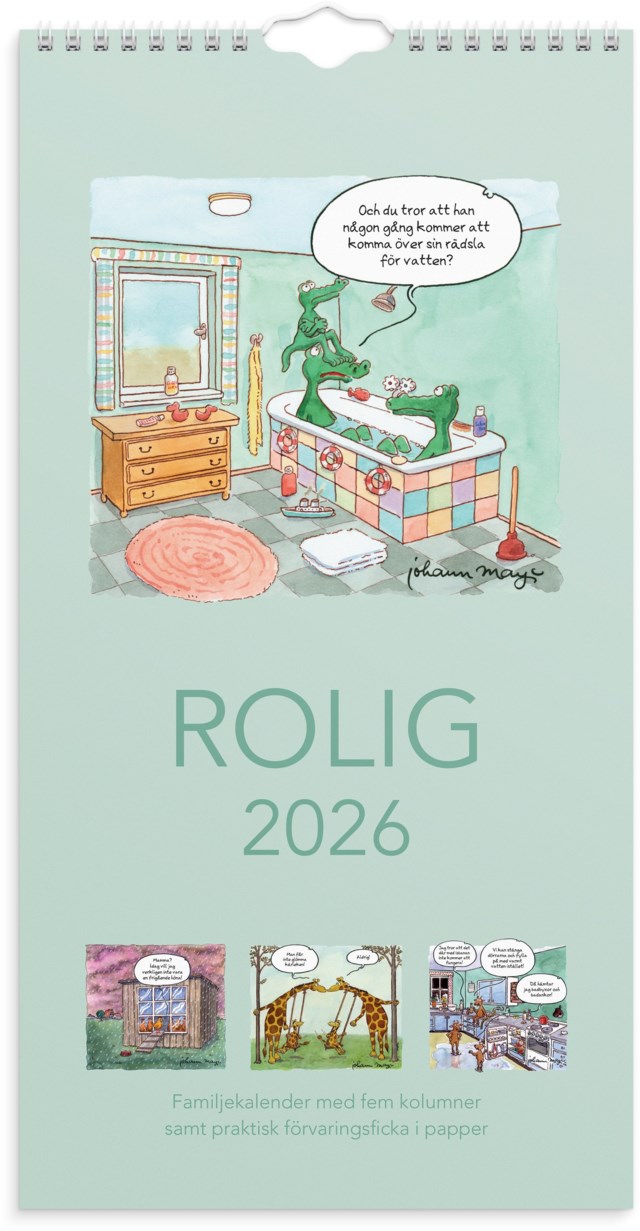 Almanacka Burde Väggkalender Familjekalender Rolig - 1