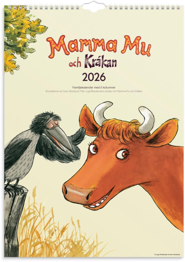 Almanacka Burde Väggkalender Familjekalender Mamma Mu - 1