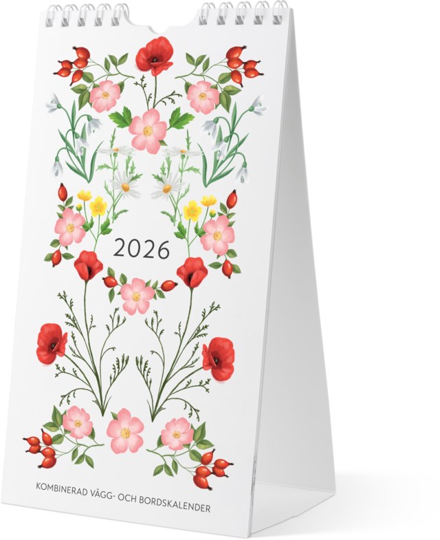 Almanacka Burde Väggkalender Mini Duo - 1