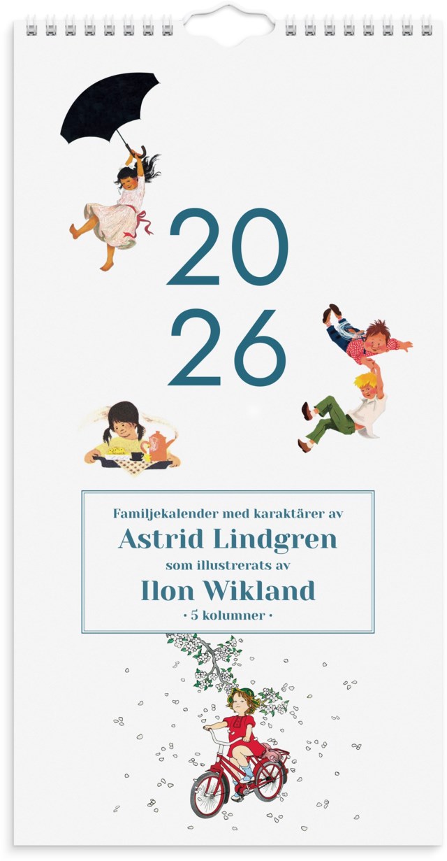 Almanacka Burde Familjekalender  Ilon Wikland - 1