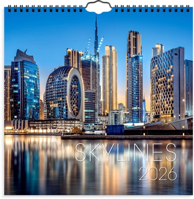 Almanacka Burde Väggkalender Skylines - 1