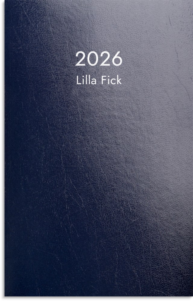 Almanacka Burde Lilla Fick blå kartong - 1