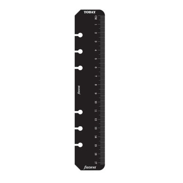 Linjal/Markör Filofax Personal svart - Personal - 1