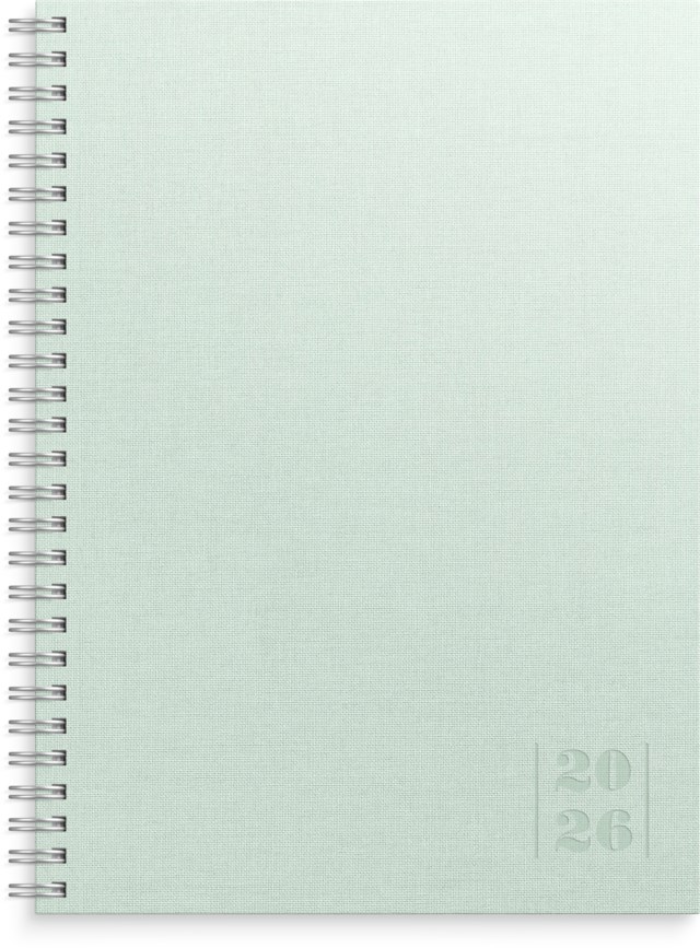 Almanacka Burde Business Textile grön - 1