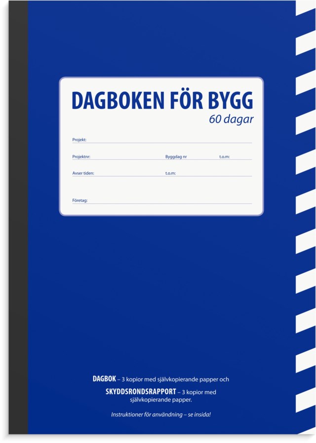 Byggdagbok Burde 60 dagar A4 - 1