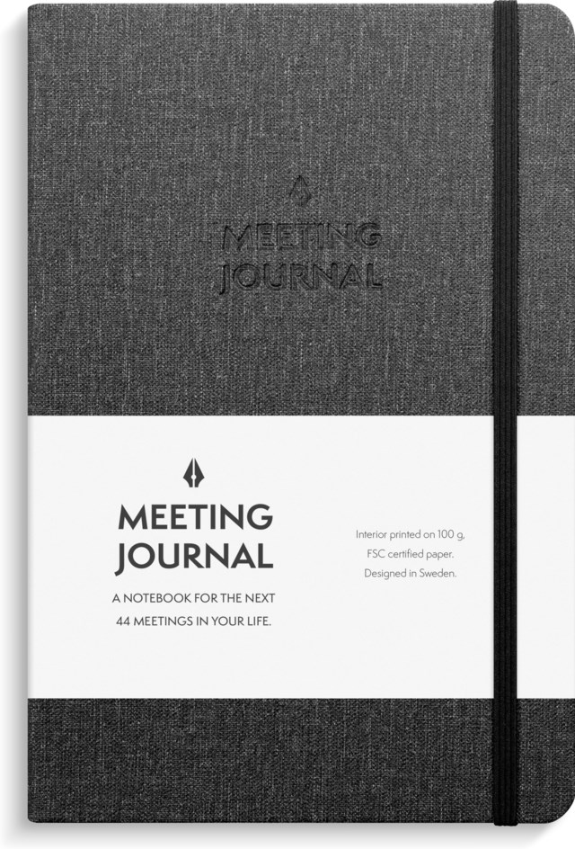 Anteckningsbok Burde Meeting Journal - 1