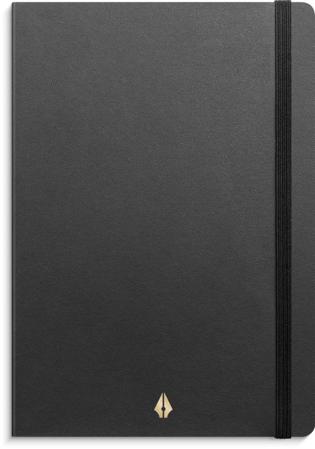 Anteckningsbok Burde Deluxe A6 svart - 1