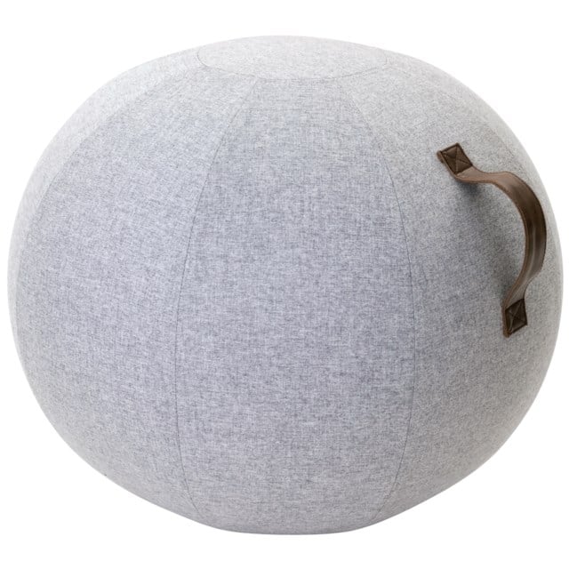 Balansboll Jobut Design Ø 65cm ljusgrå filt - Ø65cm - 1