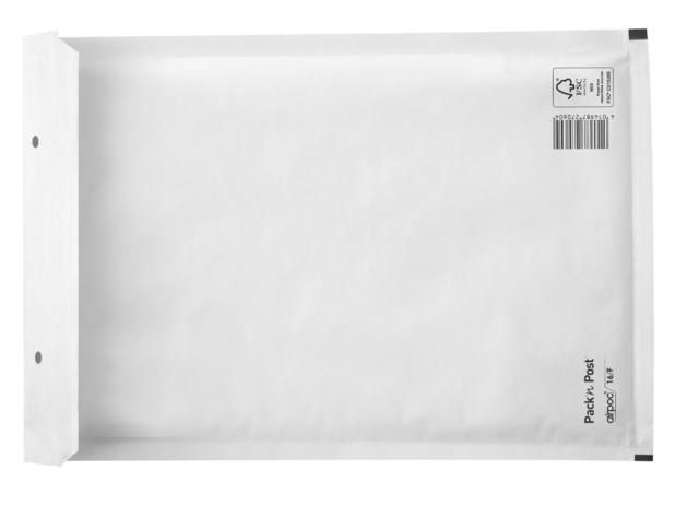 Bubbelpåse nr 16 220x340 10st/fp - 220x340mm - 1