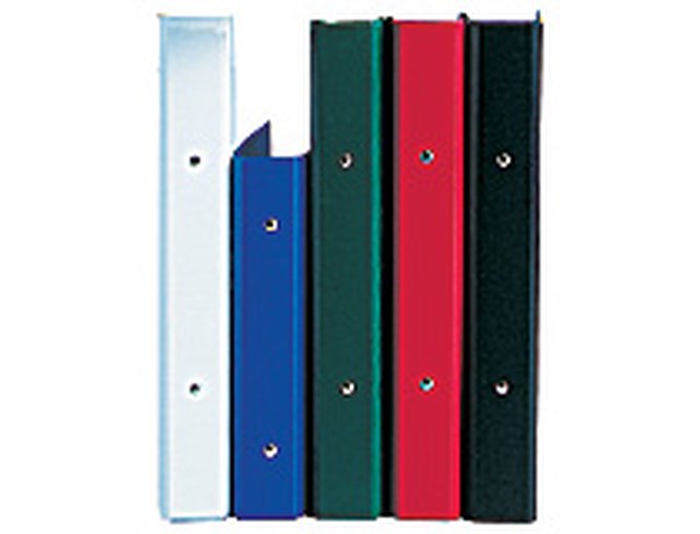 Ringpärm PP A5 40mm med 30mm ringmek svart - 1