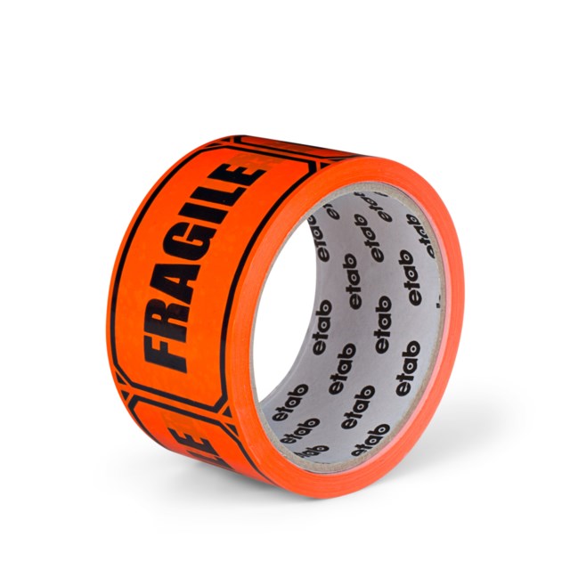 Varningstejp 33mx50mm Fragile - 50mmx33m - 1